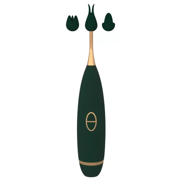 Lonely - klitorisstimulator vibrator - 3‑delad (grön)