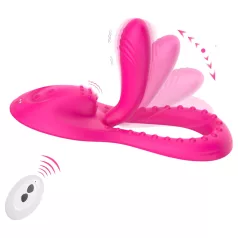Mroow - flexibel kuddvibrator (rosa)