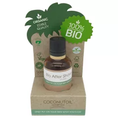   Coconutoil - Aftershaveolja för hårborttagning - Ekologisk - 50ml
