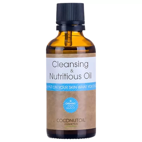 Kokosolja - ekologisk ansiktsregenererande & sminkborttagningsolja (50 ml)