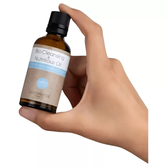 Kokosolja - ekologisk ansiktsregenererande & sminkborttagningsolja (50 ml)