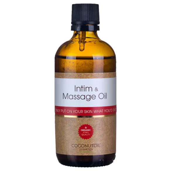 Coconutoil - intim- och massageolja - bio kokosolja - 80ml