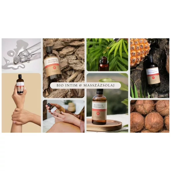 Coconutoil - intim- och massageolja - bio kokosolja - 80ml