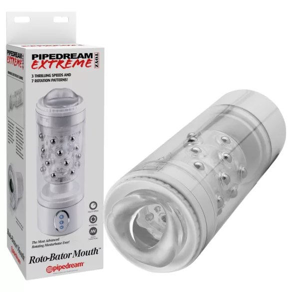 PDX - roterande vibrerande oral masturbator - vit