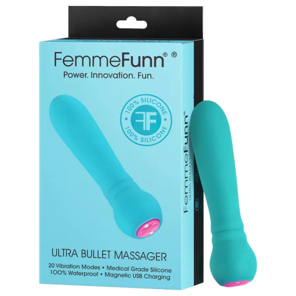 FemmeFunn - minivibrator - kraftfull bullet - turkos