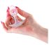 NS Novelties - analplug - liten transparent - rosa