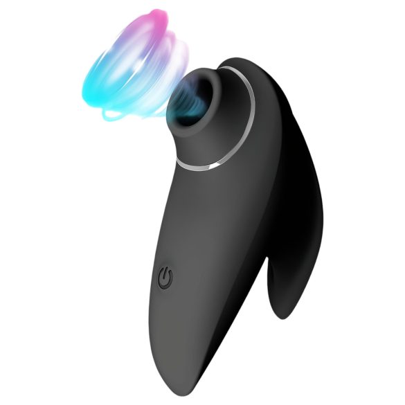 AlvUp - klitorisstimulator lufttrycksvibrator svart