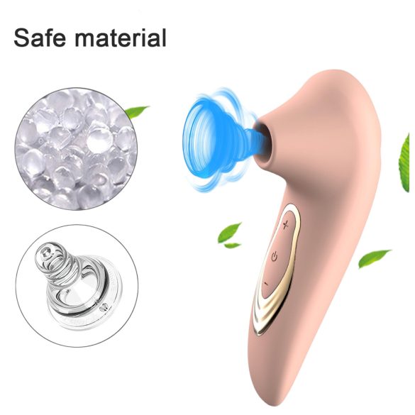 AlvUp - klitorisstimulator vibrator med lufttryck - rosa