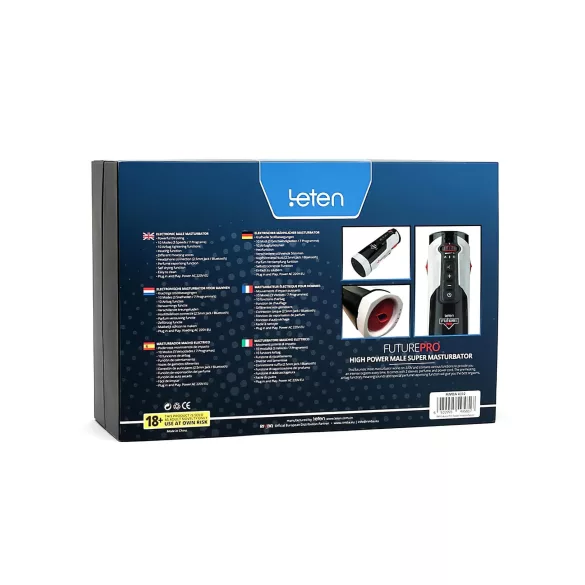 LETEN SM FUTURE PRO - Masturbator med uppvärmning