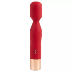   Lonely Charming - massagevibrator stav - uppladdningsbar - röd