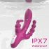 Sex HD Joker - uppladdningsbar, vattentät tregrenad vibrator (lila)