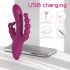 Sex HD Joker - uppladdningsbar, vattentät tregrenad vibrator (lila)