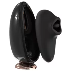   Sex HD Mirror - vibrator med värme och slickfunktion - svart