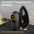 Varmande slickvibrator HD Mirror (svart)