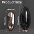 Varmande slickvibrator HD Mirror (svart)