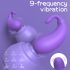 Sex HD - Äggformat vibrator i aubergineform (lila)