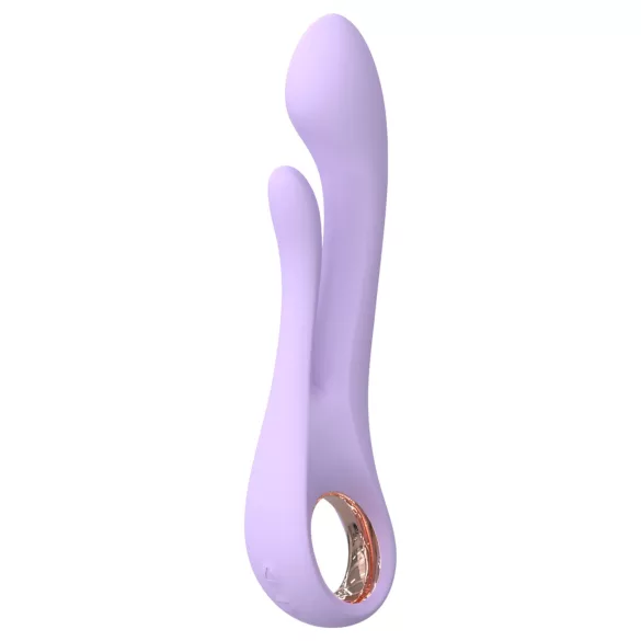 Sex HD Kaethe - rabbitvibrator med klitorisarm - silikon lila