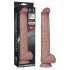 Lovetoy - dubbelskiktad XXL dildo - 36,5 cm - (natur)