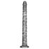 Lovetoy King Sized - extra stor vibrator - 40,5 cm (grå)