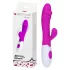 Pretty Love Snappy - G-punktsvibrator med klitorisstimulans - vattentät lila