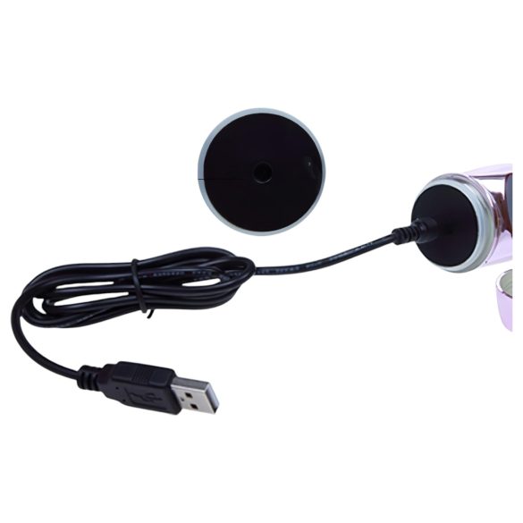 Baile - rabbitvibrator med fjäril - klitorisstimulans - rosa