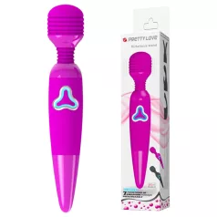Pretty Love Wand - uppladdningsbar massagevibrator (lila)