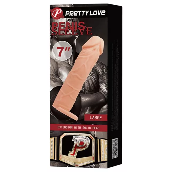 Pretty Love - penishylsa med penisring - natur