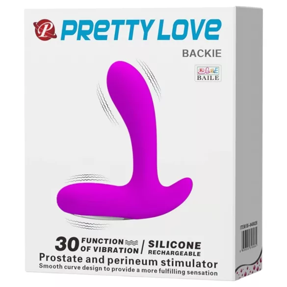 Pretty Love Backie - prostatavibrator - rosa
