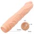 Baile Barbara - naturtrogen vibrator - 22 cm (naturlig)
