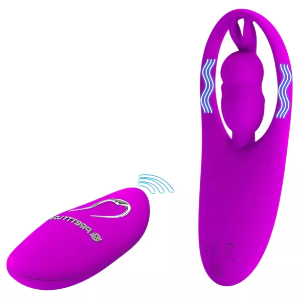Pretty Love Wild Rabbit - rabbitvibrator med klitorisstimulans - silikon rosa