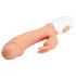 Pretty Love Easter Bunny - rabbitvibrator med klitorisstimulans - natur