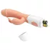 Pretty Love Easter Bunny - rabbitvibrator med klitorisstimulans - natur