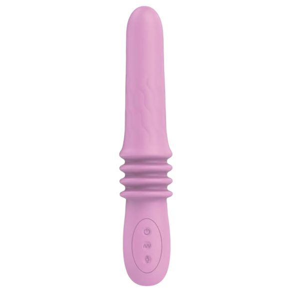 Pretty Love Susie - uppladdningsbar, vattentät pulsatorvibrator (rosa)