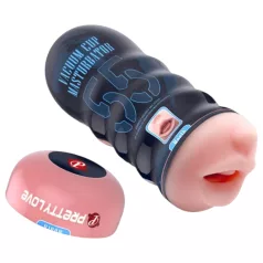   Pretty Love - Masturbator med munform - realistisk känsla - natur