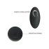 MR. PLAY - Uppladdningsbar analvibrator (svart)