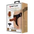 Pretty Love - strap-on sele - med dildo 17 cm - svart