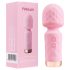 Vibeconnect - batteridriven, vattentät mini-massager (rosa)