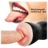 Vibeconnect - Naturtrogen Oral och Vaginal Masturbator (beige-svart)