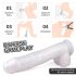 Sex HD Martin – verklighetstroget sugproppsdildo (vit)