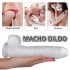 Sex HD Martin – verklighetstroget sugproppsdildo (vit)