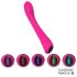 Sex HD Sunshine - Uppladdningsbar, räfflad G-punkt vibrator (rosa)