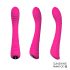 Sex HD Sunshine - Uppladdningsbar, räfflad G-punkt vibrator (rosa)