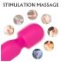 Sex HD Iris - 2 motorvärmare massagerande vibrator (rosa)