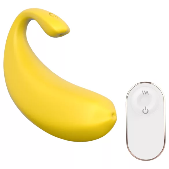 Sex HD - App-styrt vibrerande ägg (gul)