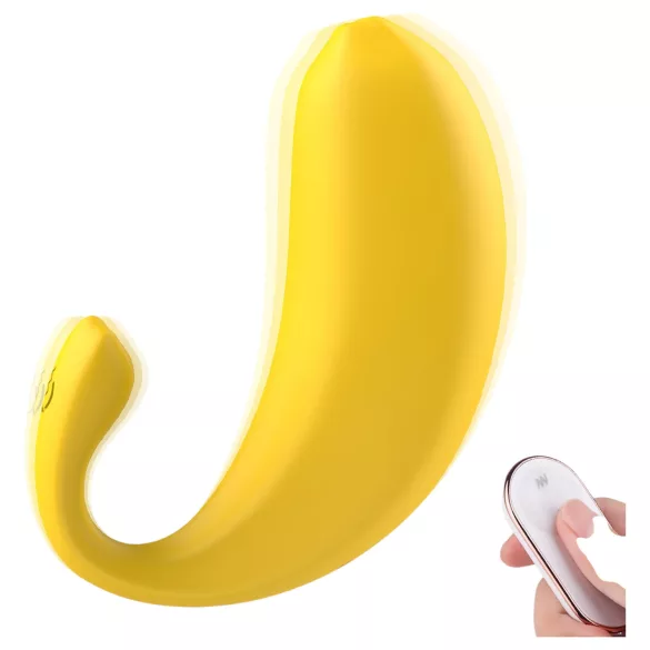 Sex HD - App-styrt vibrerande ägg (gul)