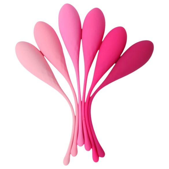 Sex HD Ägg - 6-pack Geishakulor (rosa)