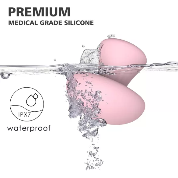 Magic Mushroom - uppladdningsbar vibrator (rosa)