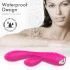 Sex HD Muses - vibrator uppladdningsbar vattentät värmefunktion silikon rosa