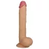 Lovetoy King-Sized - dildo med sugpropp - realistisk - 25cm - hudfärgad