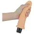 Lovetoy Real Feel - realistisk vibrator - 19cm - hudfärg
